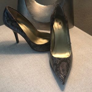 Worthington Snake Print Pump